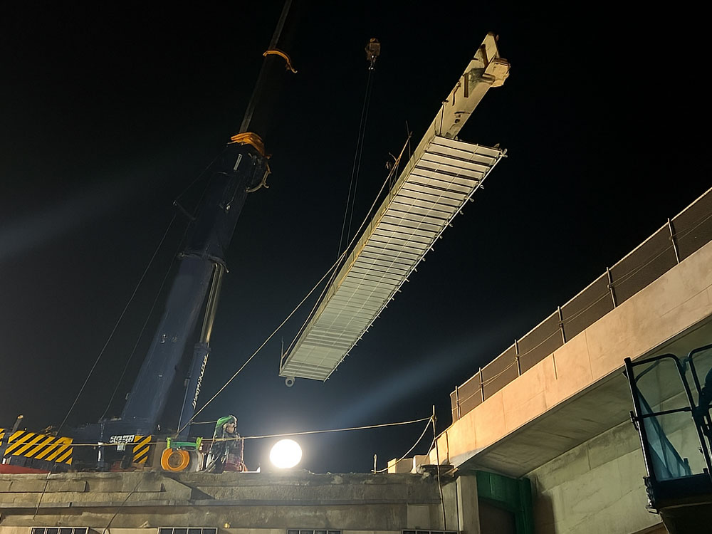 名神高速道路 多賀地区道路改良